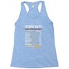 Scorpio Facts Zodiac Racerback Tank