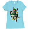 boba fatt Ladies Fitted T-Shirt