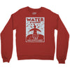 water is sacred no pipelines Crewneck Sweatshirt