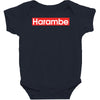 harambe gorilla Baby Bodysuit