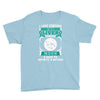 I Love Someone With Liver Cancer To The Moon And Back Youth Tee