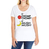 a'chomp chomp! Ladies Curvy T-Shirt