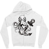 pirate octopus Zipper Hoodie