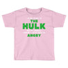 I'm Not Saying I'm The Hulk Toddler T-shirt