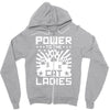 power to the cat ladies Zipper Hoodie