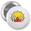 sunrise camp Pin-back button