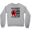 as a scorpio i have 3 sides Crewneck Sweatshirt