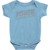 the force is strong with this one Baby Onesie