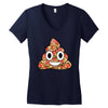 pizza shit Women's V-Neck T-Shirt