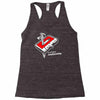 a unique relationship Racerback Tank