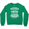 Super Cool Pawpaw Of A Freaking Awesome Grandson Crewneck Sweatshirt