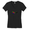 I Love Nature Women's V-Neck T-Shirt