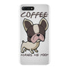 coffee makes me poop iPhone 7 Plus Case