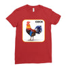 cock Ladies Fitted T-Shirt
