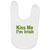 kiss me i'm irish Baby Bibs