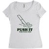 push it (push it real good) Women's Triblend Scoop T-shirt