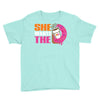 She Wants The D - Dunkin Donuts Youth Tee