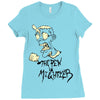 the pen is mightier Ladies Fitted T-Shirt