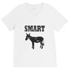 smart ass V-Neck Tee
