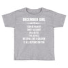 Super December Girl Toddler T-shirt