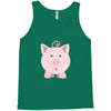 cute surprised pig pig Tank Top