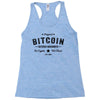 Bitcoin Satoshi Nakamoto In Crypto We Trust Racerback Tank