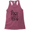 trick or treat halloween Racerback Tank