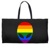 alien lgbt Weekender Totes