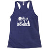 bomber film  fun Racerback Tank