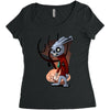 death bunny. Women's Triblend Scoop T-shirt