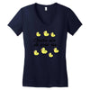chicks all over me Women's V-Neck T-Shirt