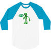 green man dance says hello 2018 3/4 Sleeve Shirt