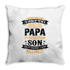 Super Cool Papa Of A Freaking Awesome Son Throw Pillow