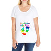 I'm a Rainbow Baby Ladies Curvy T-Shirt