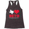 Texas Loves Beto Racerback Tank