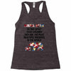 mama bear message Racerback Tank