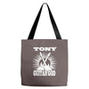 guitar god t shirt personalised guitarists Tote Bags