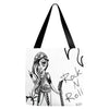 crazy girl Tote Bags