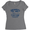 skipper's boat tours Women's Triblend Scoop T-shirt
