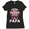 papa heros Ladies Fitted T-Shirt