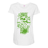 snake crest Maternity Scoop Neck T-shirt