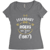 legendary riders are born in 1987 Women's Triblend Scoop T-shirt