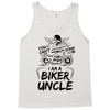 You Cant Scare Me I am Biker Uncle Tank Top