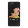 yoga pug exhale iPhone 7 Plus Case
