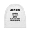 Super July Girl Baby Beanies