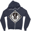 simple art logo Zipper Hoodie