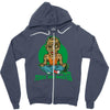 toxic zen master Zipper Hoodie