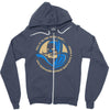 mustache batman Zipper Hoodie