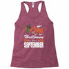 Halloween Kings Are Born In September Racerback Tank
