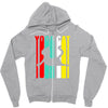 yoga cat Zipper Hoodie